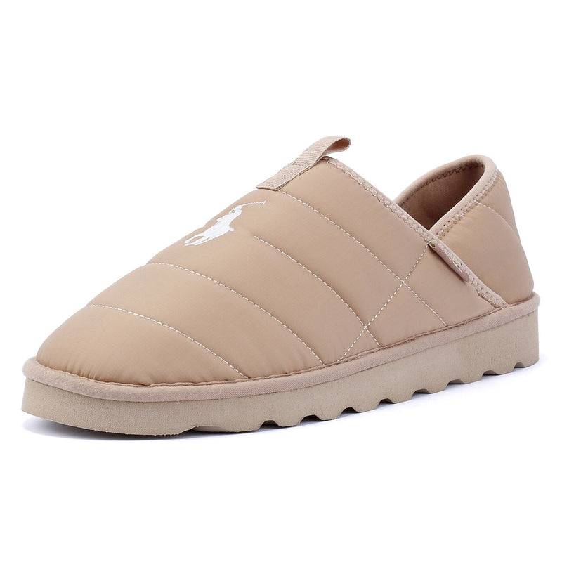Ralph Lauren Everrett Chaussons Beige Pour Homme