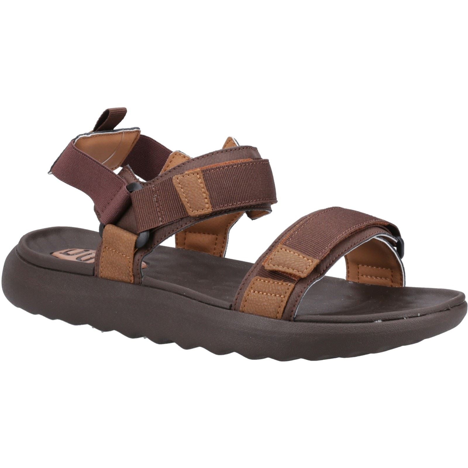 HEYDUDE Carson Sandales Marron Pour Hommes