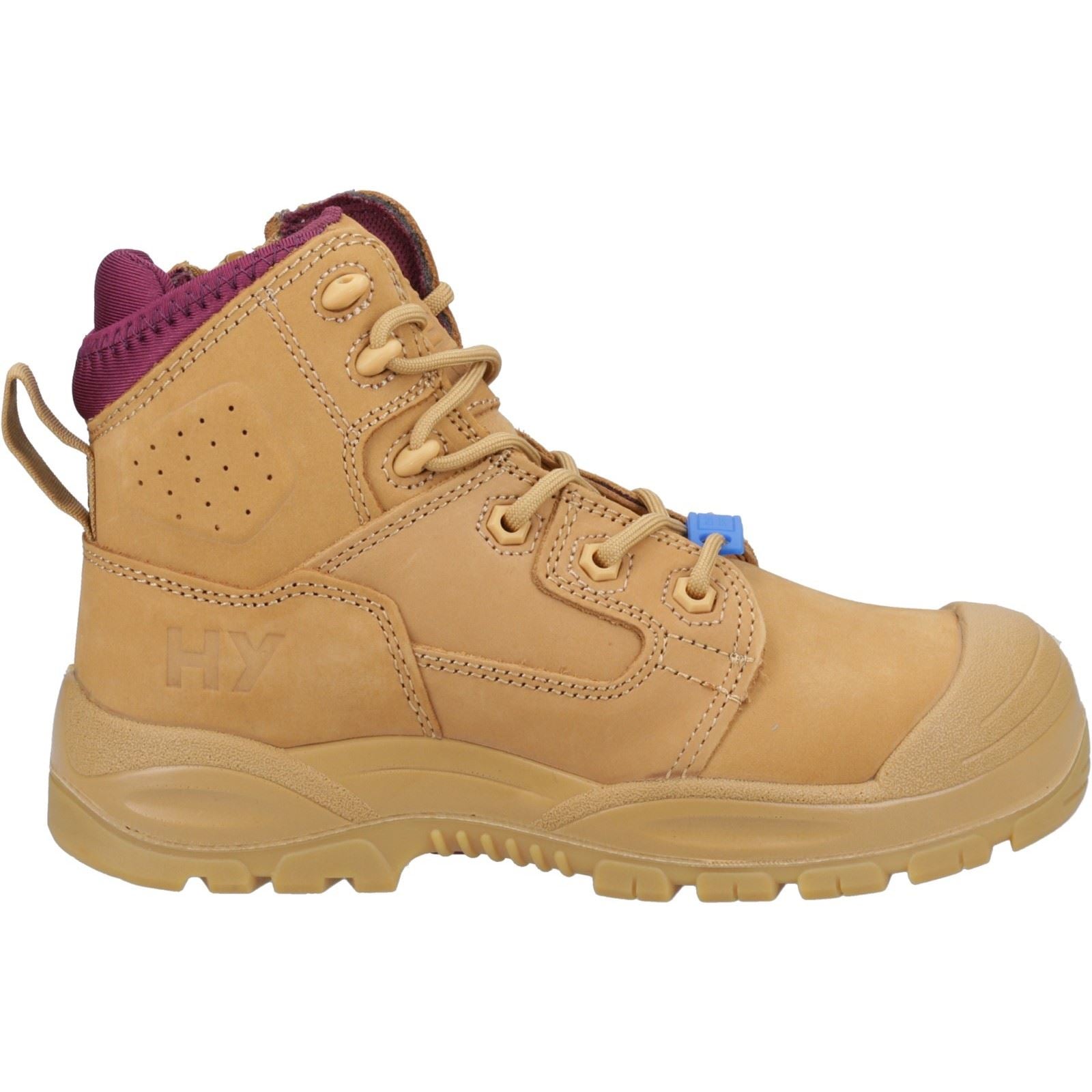 Hard Yakka Bottes De Sécurité En Cuir Legend Pour Femmes Couleur Blé