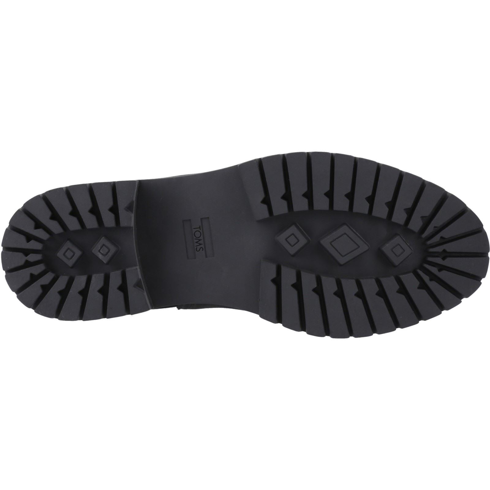 TOMS Bennet Bottes En Cuir Noires Pour Femmes
