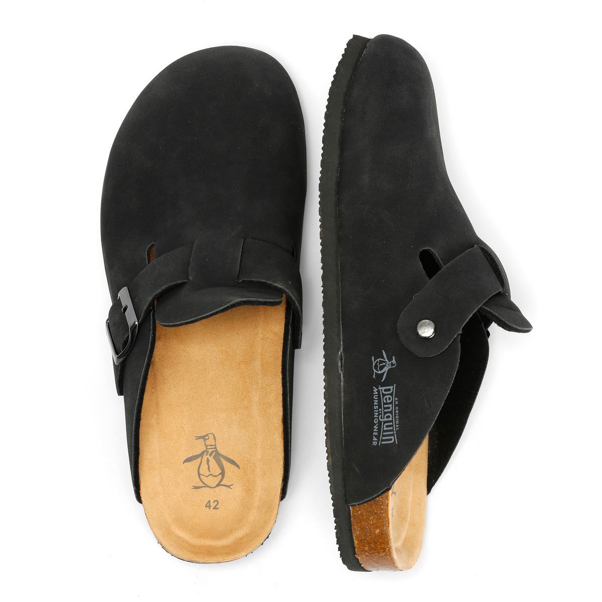 Penguin Pappy Sandales Noires Pour Hommes