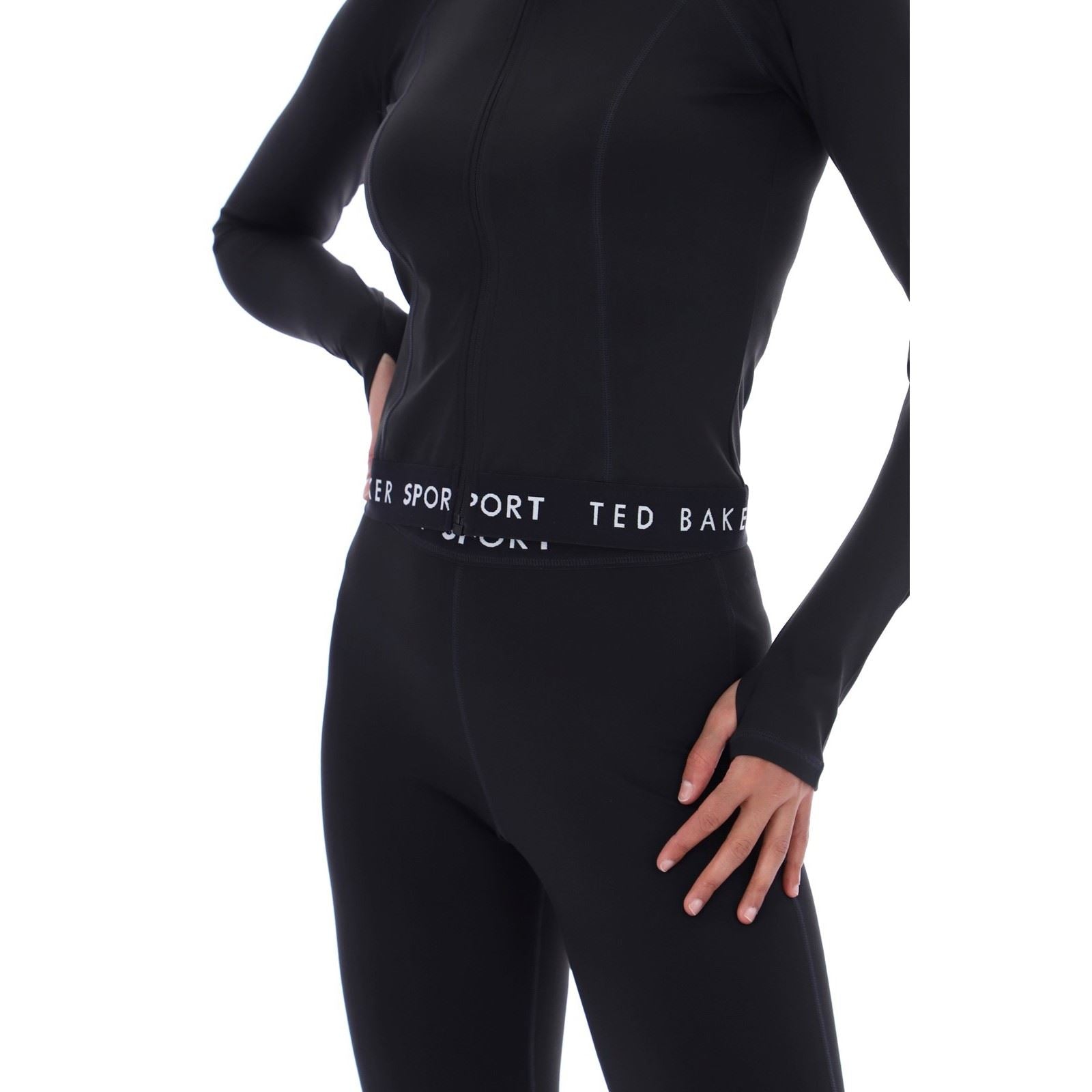 Ted Baker MARIE TBWJA2530 Vestes De Sport Noires Pour Femmes