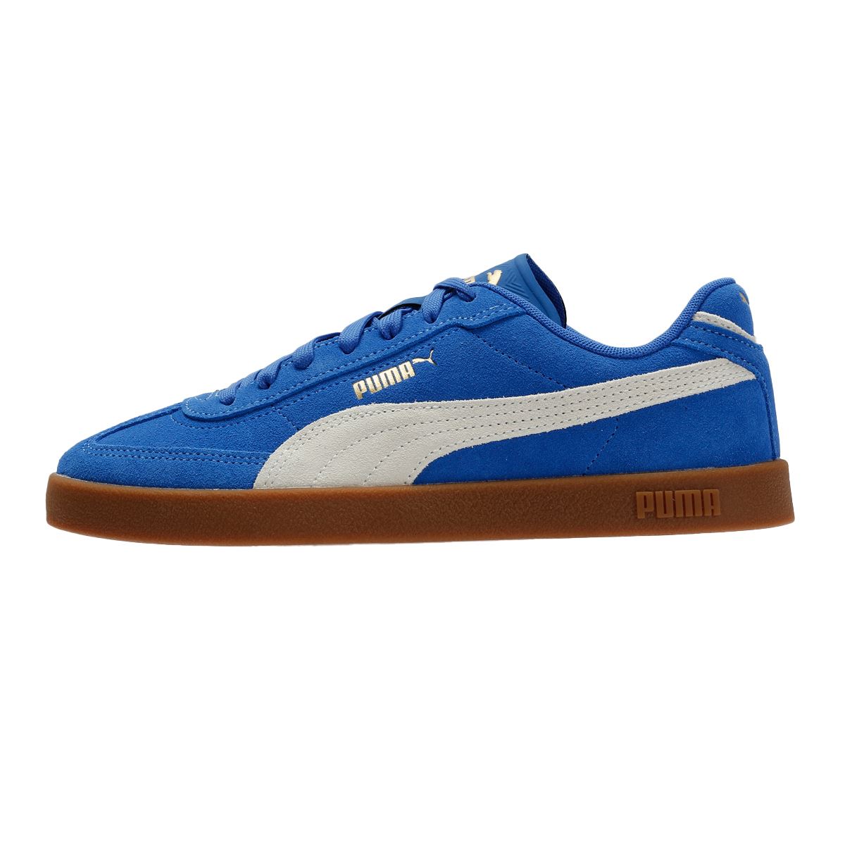 Puma Club II Era Baskets Bleues En Suède