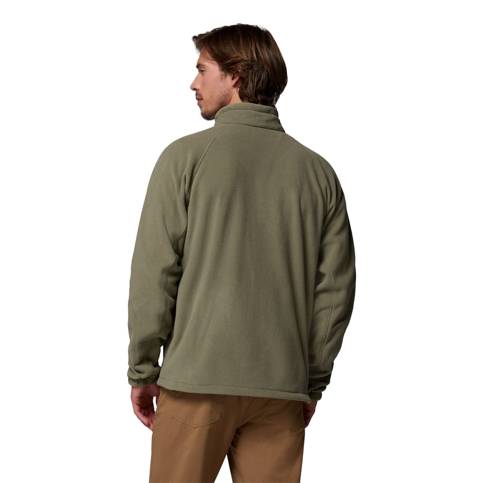 Columbia Fast Trek II Full Zip Veste En Polaire Verte Pour Homme