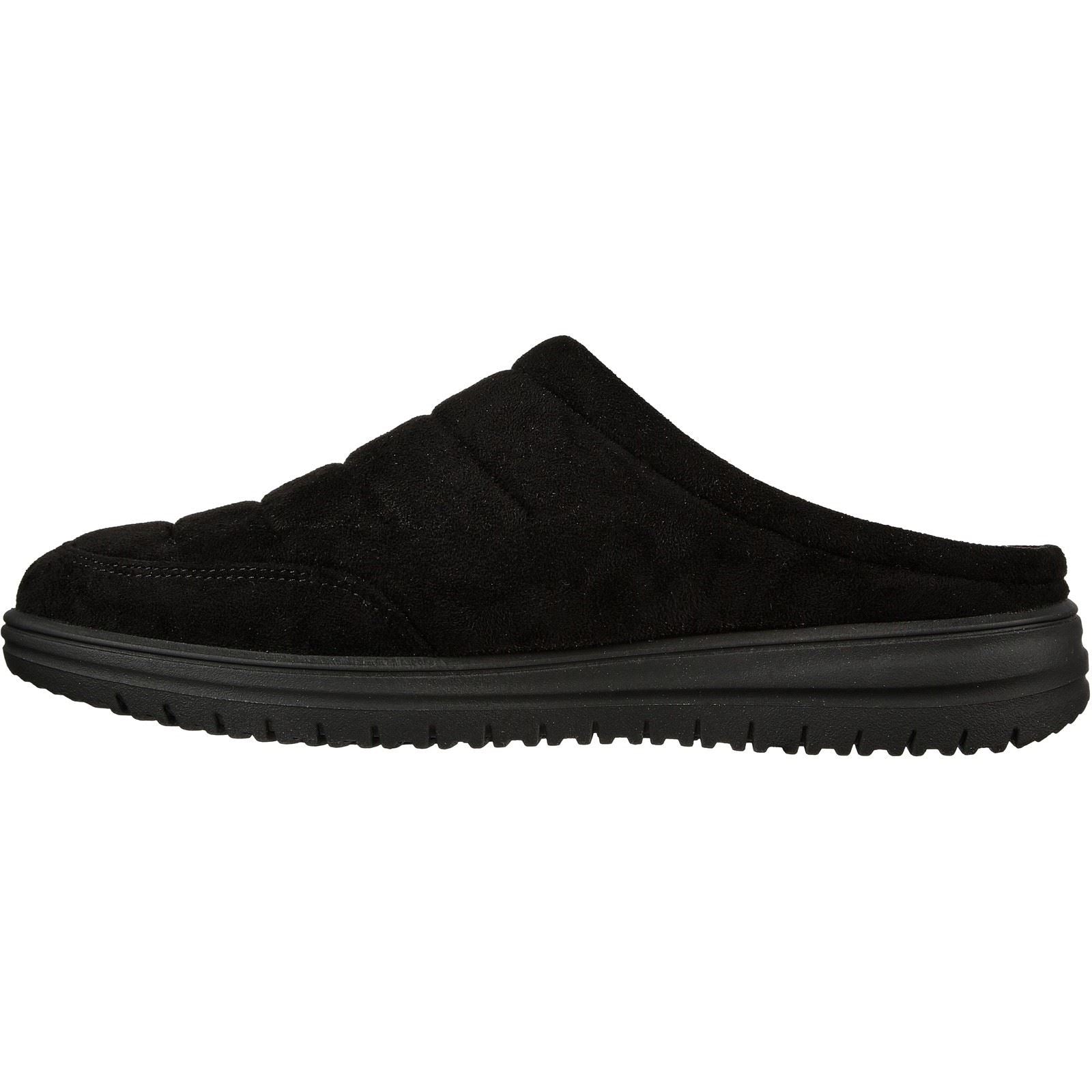 Skechers Relaxed Fit: Murette Garvanza Mules Pour Hommes En Microfibre Noire