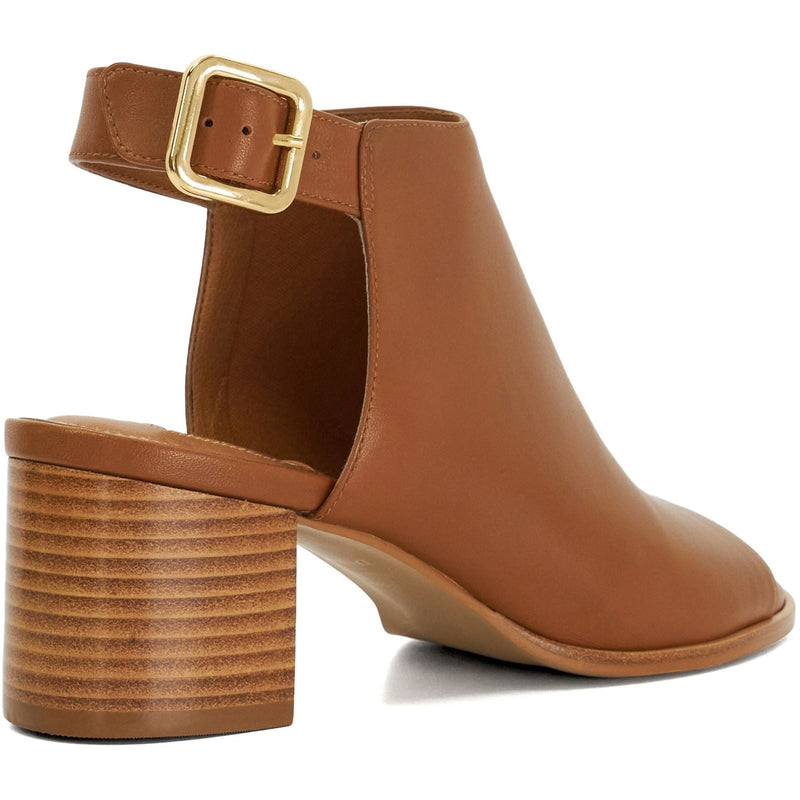 Dune Joupin Sandales En Cuir Pour Femme Couleur Tan