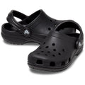 Crocs Toddler Classic Loafers En Caoutchouc Croslite Noir