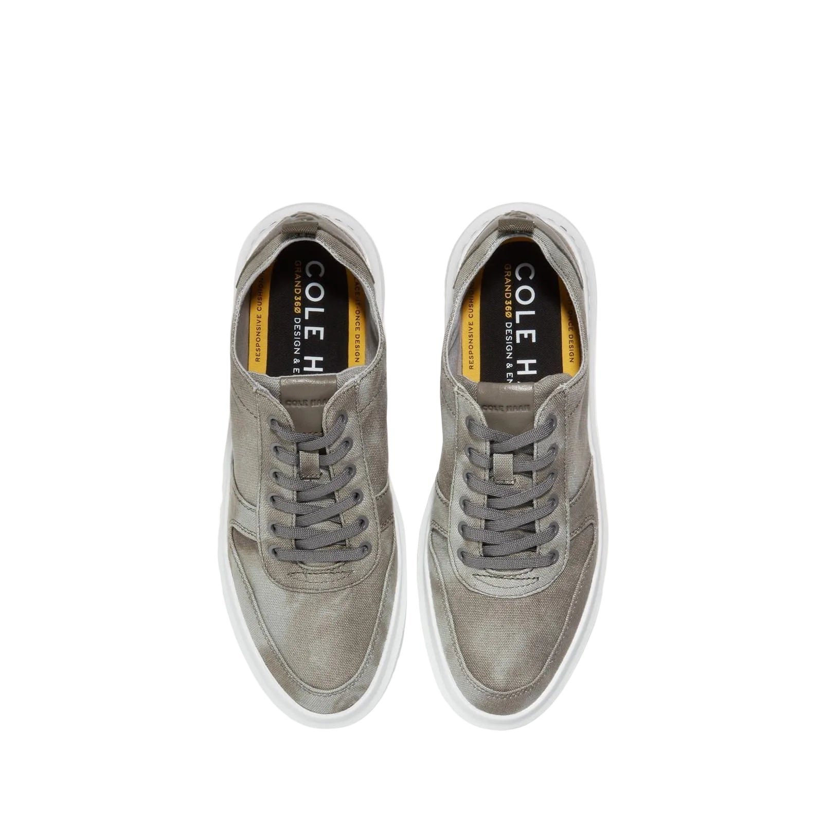 Cole Haan GrandPro Rally Canvas Baskets Homme Vert Feuille/Blanc Optique