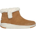 Skechers On-the-GO Stellar Cozy Step Bottes Femme En Cuir Chestnut