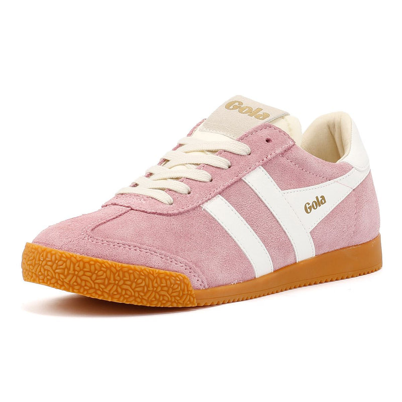 Gola Elan Baskets Femme En Daim Rose