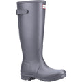 Hunter Original Tall Back Adjustable Bottes En Caoutchouc Pour Femmes, Noires