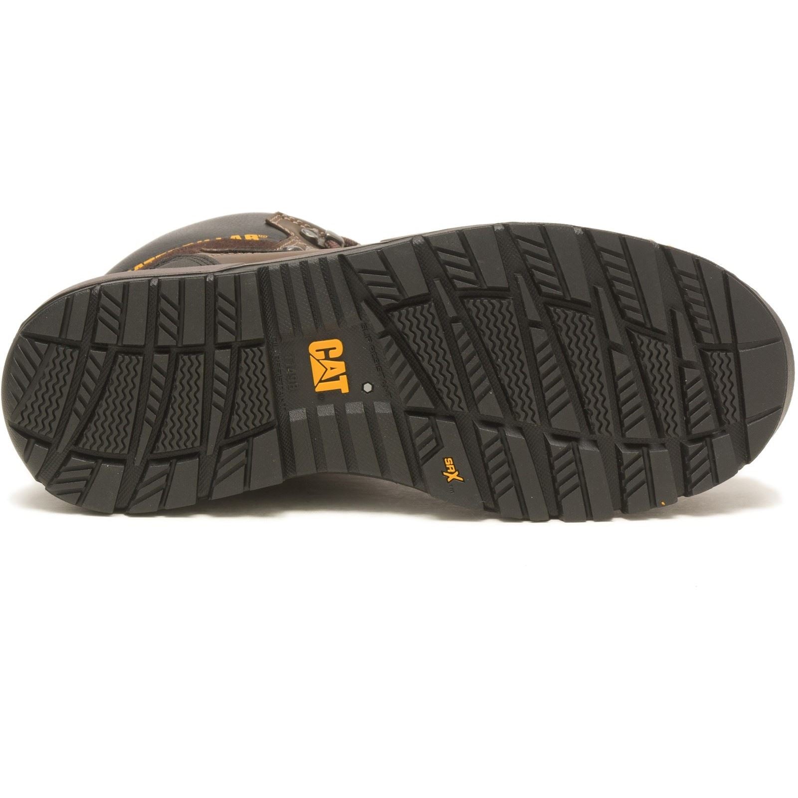 Caterpillar Bottes De Sécurité En Cuir Diagnostic 2.0 Coffee
