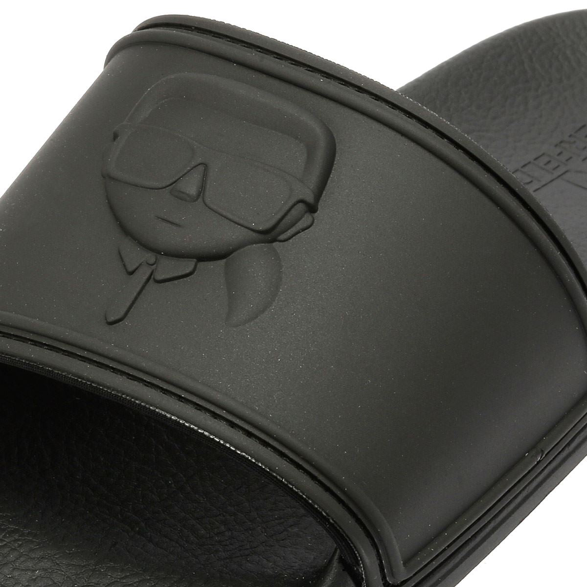Karl Lagerfeld Kondo 2.0 Karl NFT Sandales Noires Pour Femmes