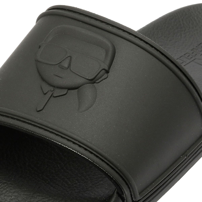 Karl Lagerfeld Kondo 2.0 Karl NFT Sandales Noires Pour Femmes