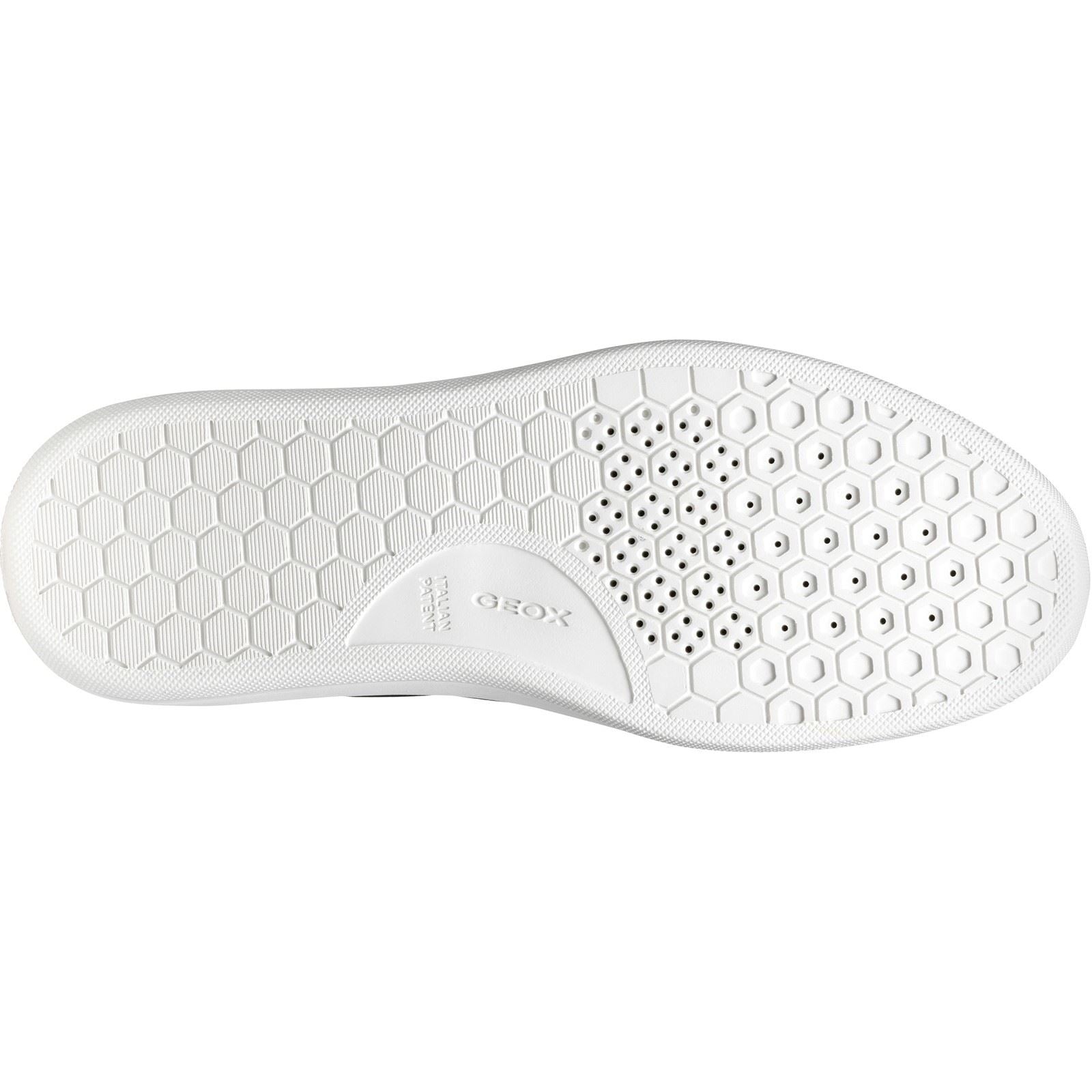 Geox U DEIVEN Chaussures De Sport Homme En Cuir/daim Bleu Marine
