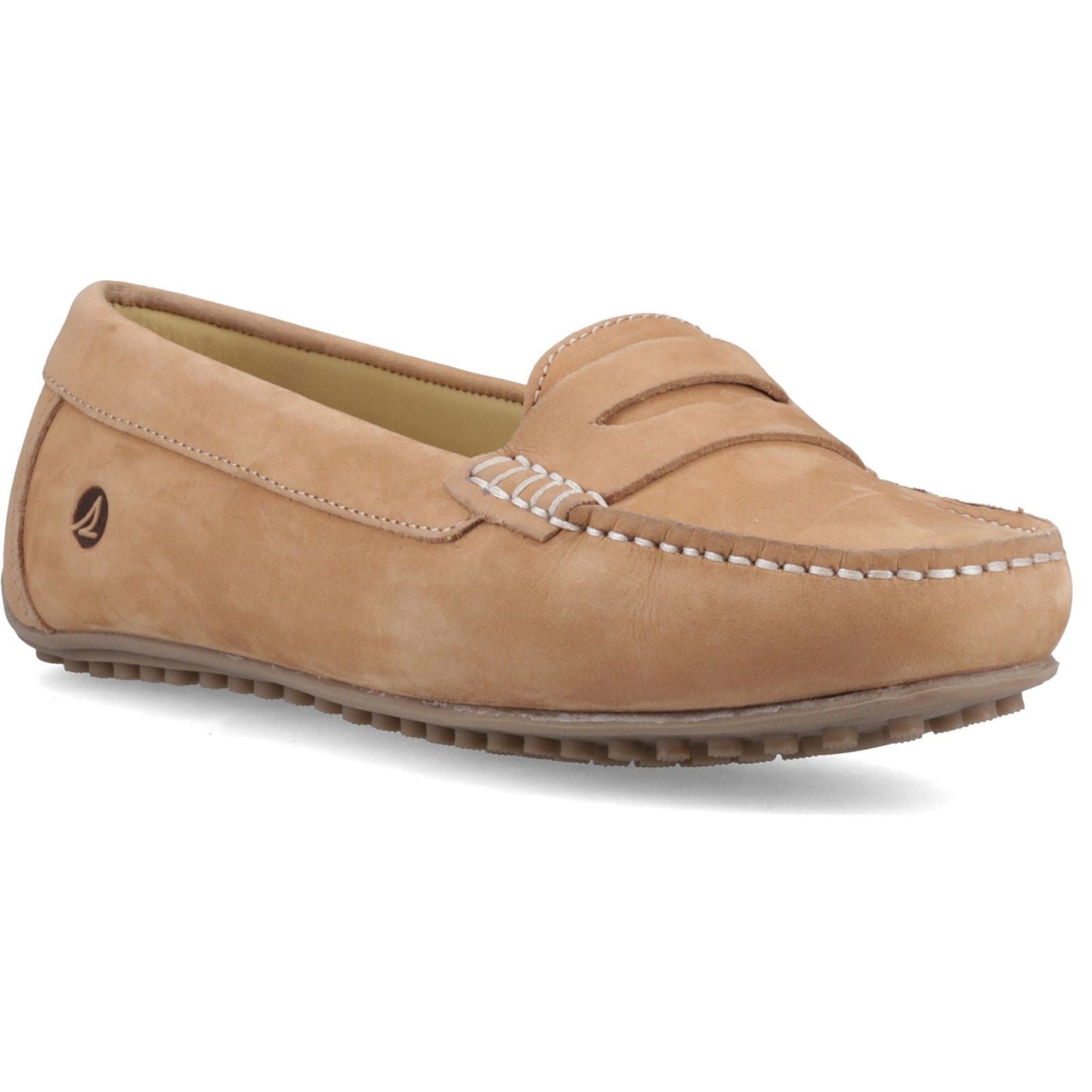 Sperry Tubarao Slip On Mocassins En Nubuck Pour Femmes Couleur Tan