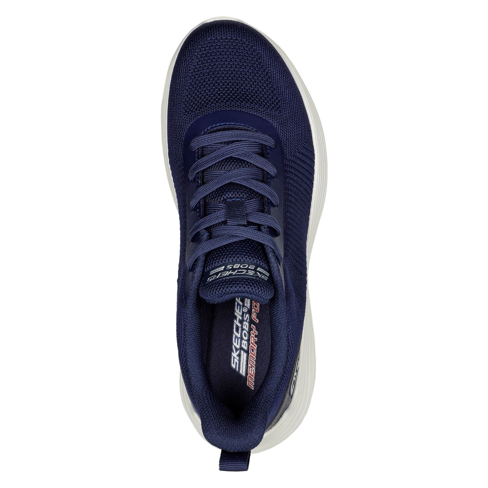 Skechers Bobs Squad Waves Sneakers En Toile Pour Femmes De Couleur Marine