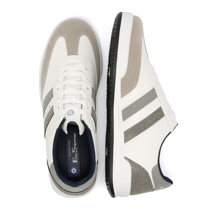 Ben Sherman Sokka Baskets Blanches Pour Homme