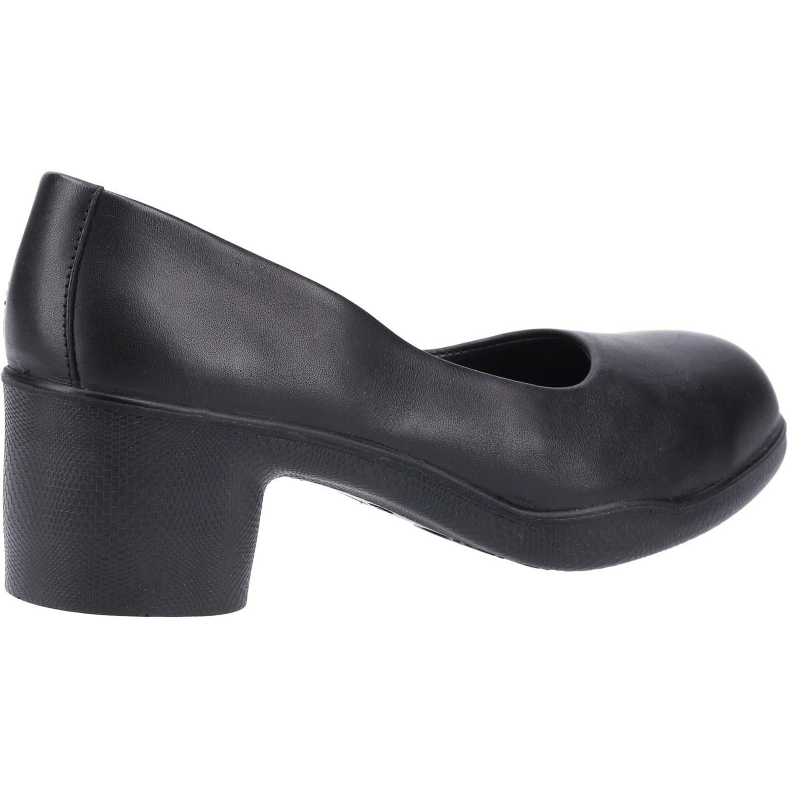Amblers Safety  Chaussures De Sécurité Noires En Cuir Pour Femmes As607