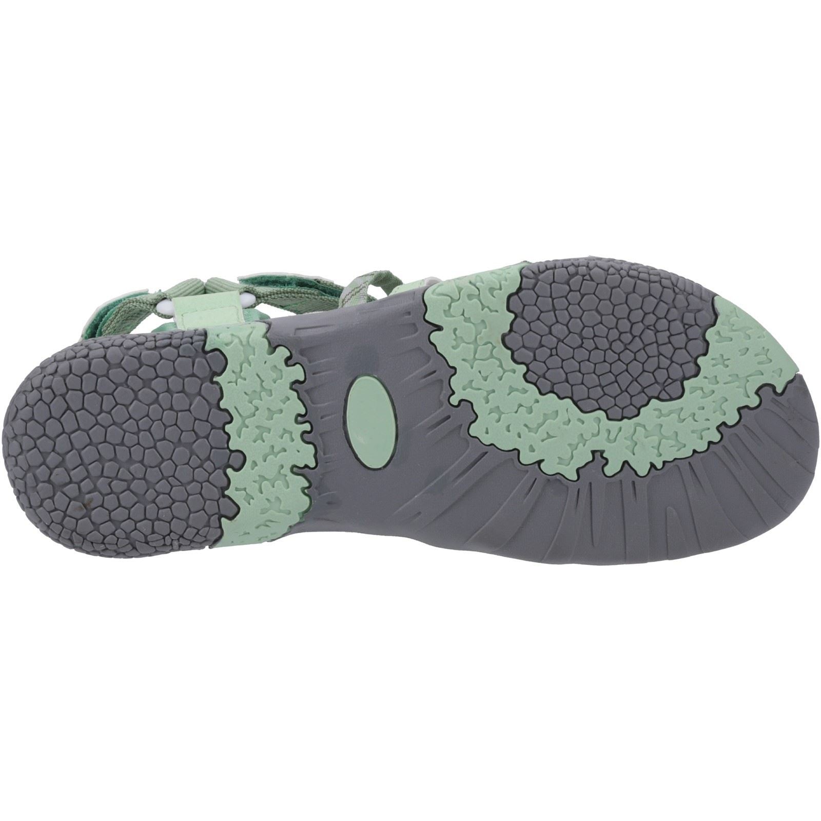 Cotswold Sunhill Sandales Vertes Pour Femme En Nubuck