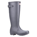 Hunter Original Tall Back Adjustable Bottes En Caoutchouc Pour Femmes, Noires
