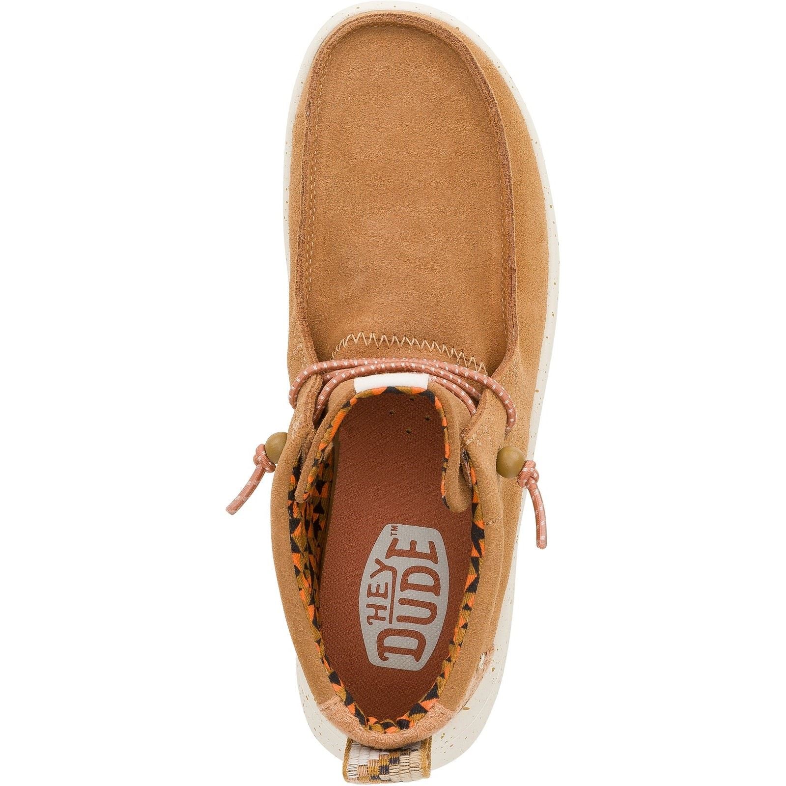 HEYDUDE Wendy Peak Hi Bottes Châtaigne Pour Femmes Suede