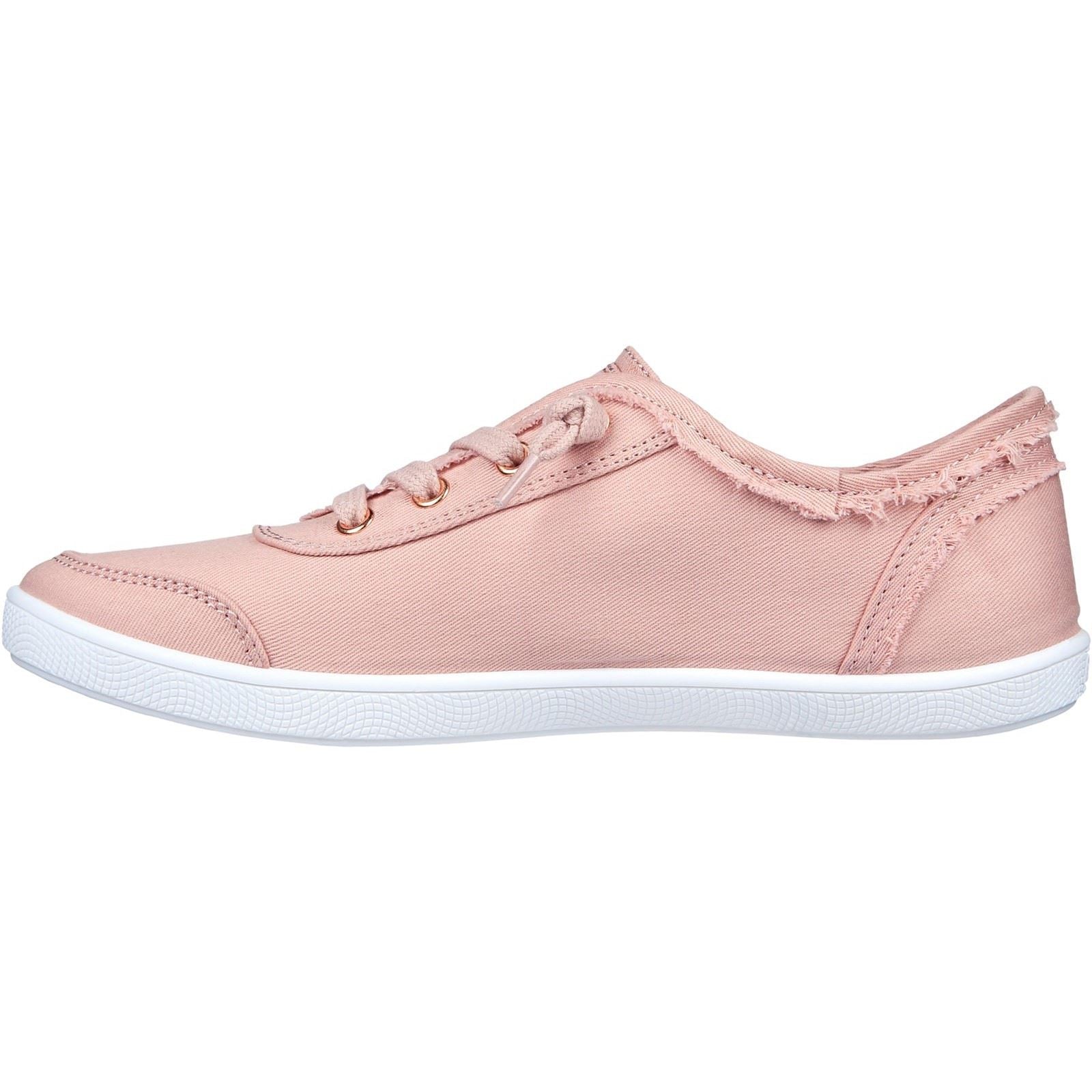 Skechers BOBS B Cute Sneakers En Coton Pour Femmes, Couleur Rose