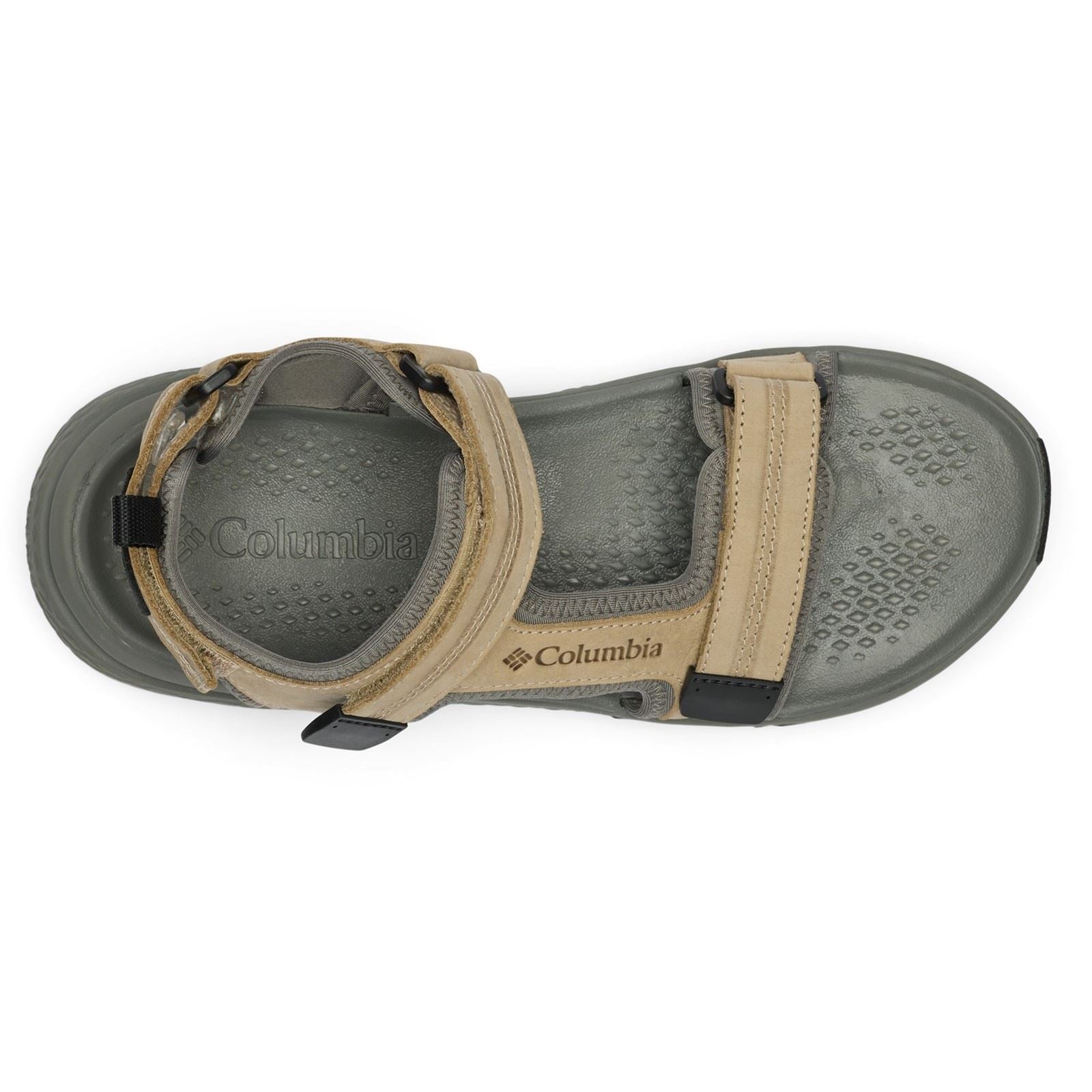 Columbia Peakfreak Rush Sandales Oxford En Cuir Pour Hommes Tan/Quarry