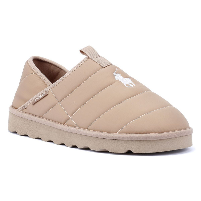 Ralph Lauren Everrett Chaussons Beige Pour Homme