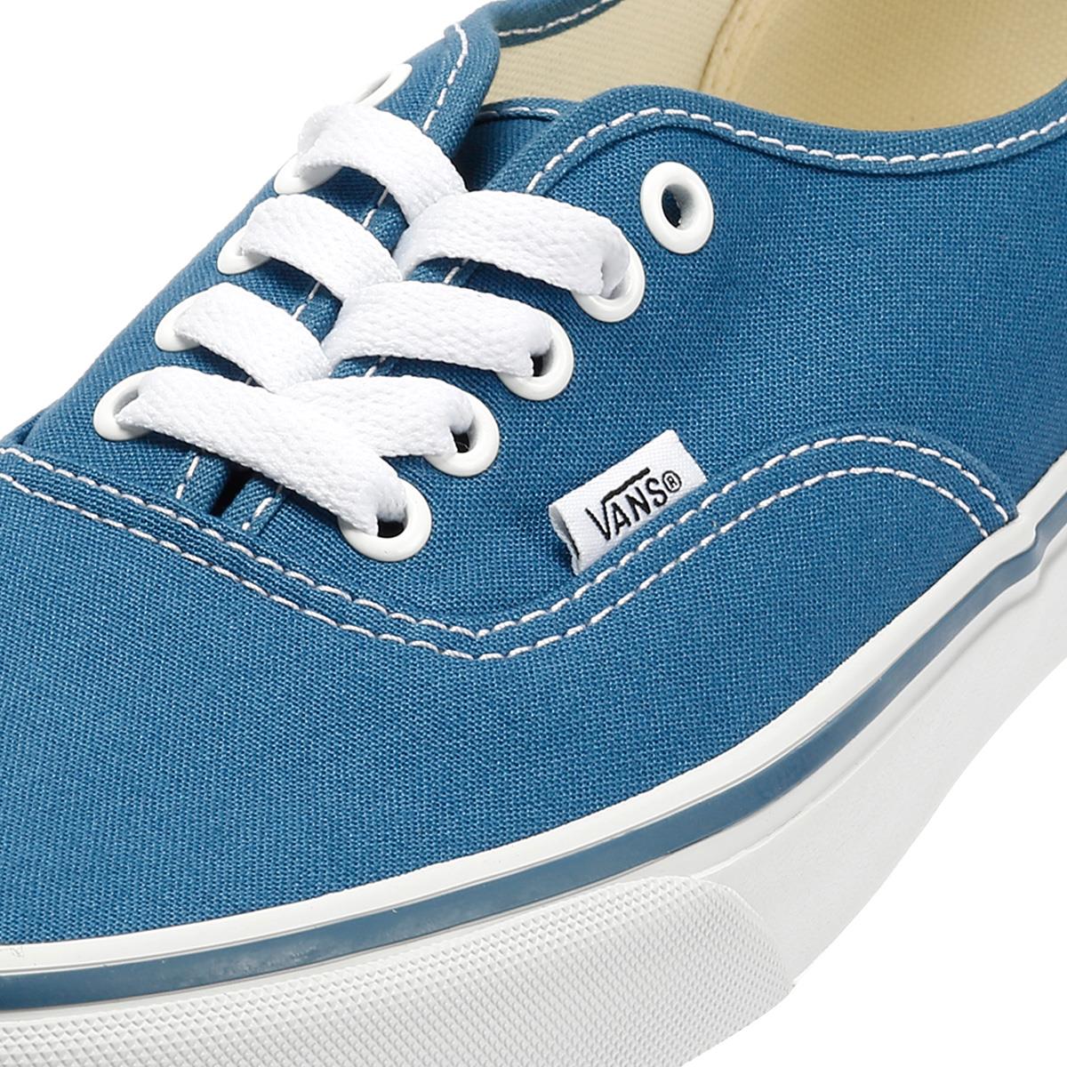 Vans Authentic Baskets Bleues En Toile