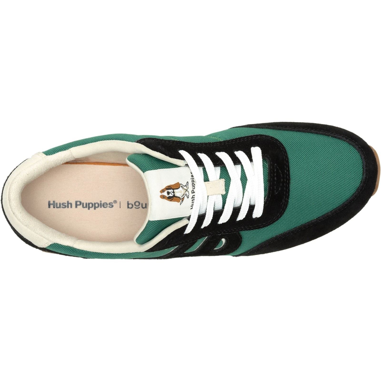 Hush Puppies Seventy8 Chaussures De Sport En Cuir Pour Homme Vert