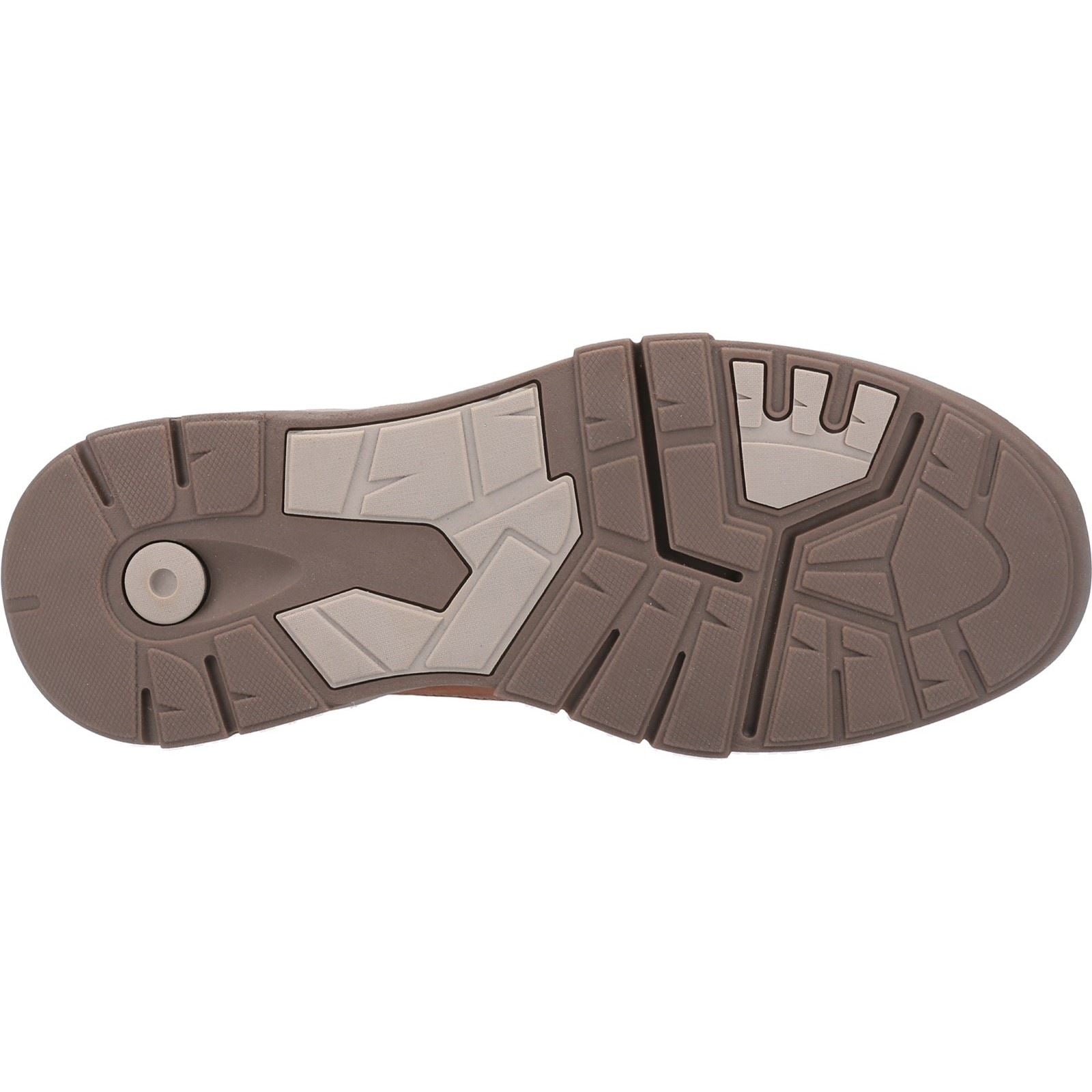 Hush Puppies Finley Chaussures En Cuir Pour Homme À Lacets De Couleur Beige