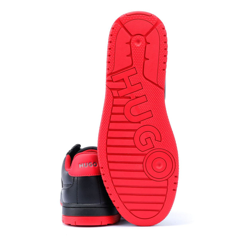 Hugo Hadrian Tennis Baskets Noires Pour Hommes