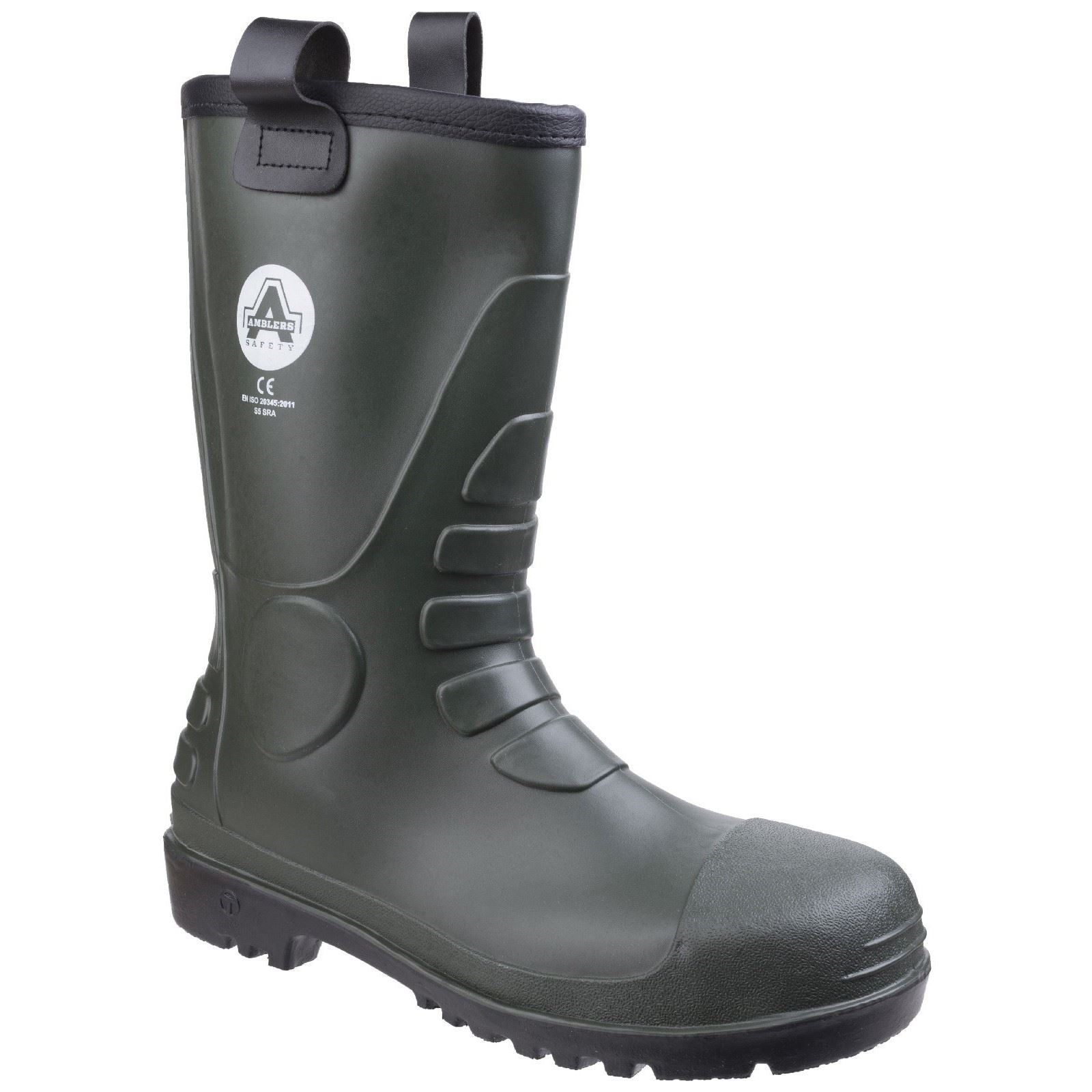 Amblers Safety  Bottes En Caoutchouc Vertes Pvc Fs97