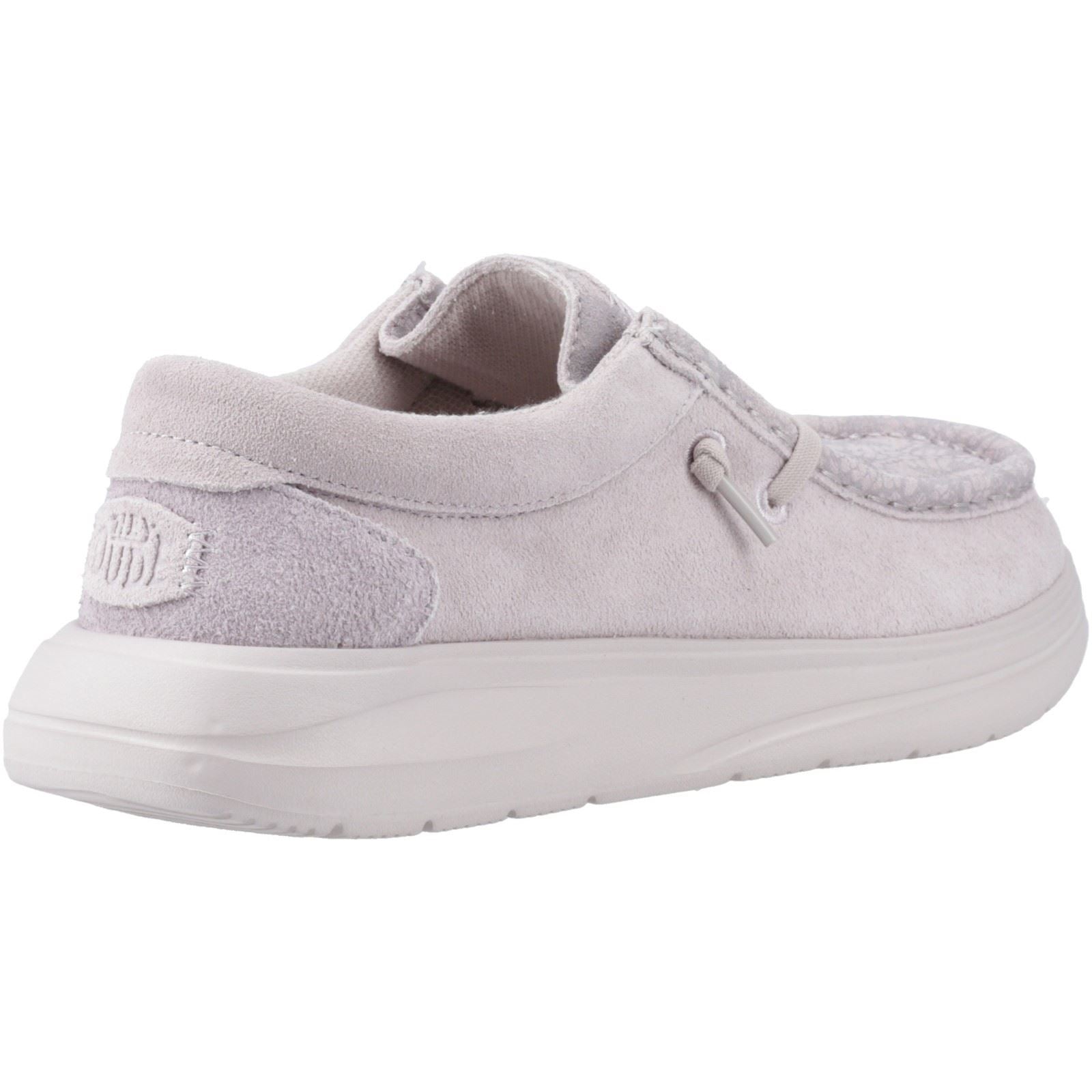 HEYDUDE Wendy COMF Chaussures Mocassins Lilas Pour Femmes En Suède