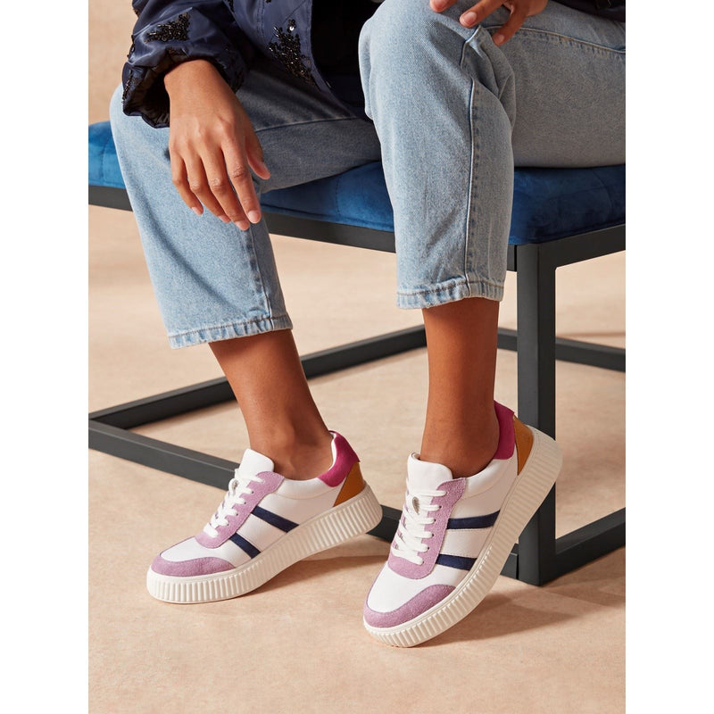 Hush Puppies Holly Sneakers Multicolores Pour Femmes En Daim