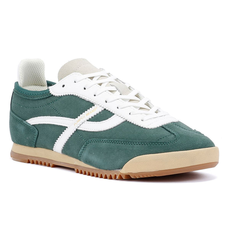 Pompeii Kite Baskets En Daim Vert Pour Homme