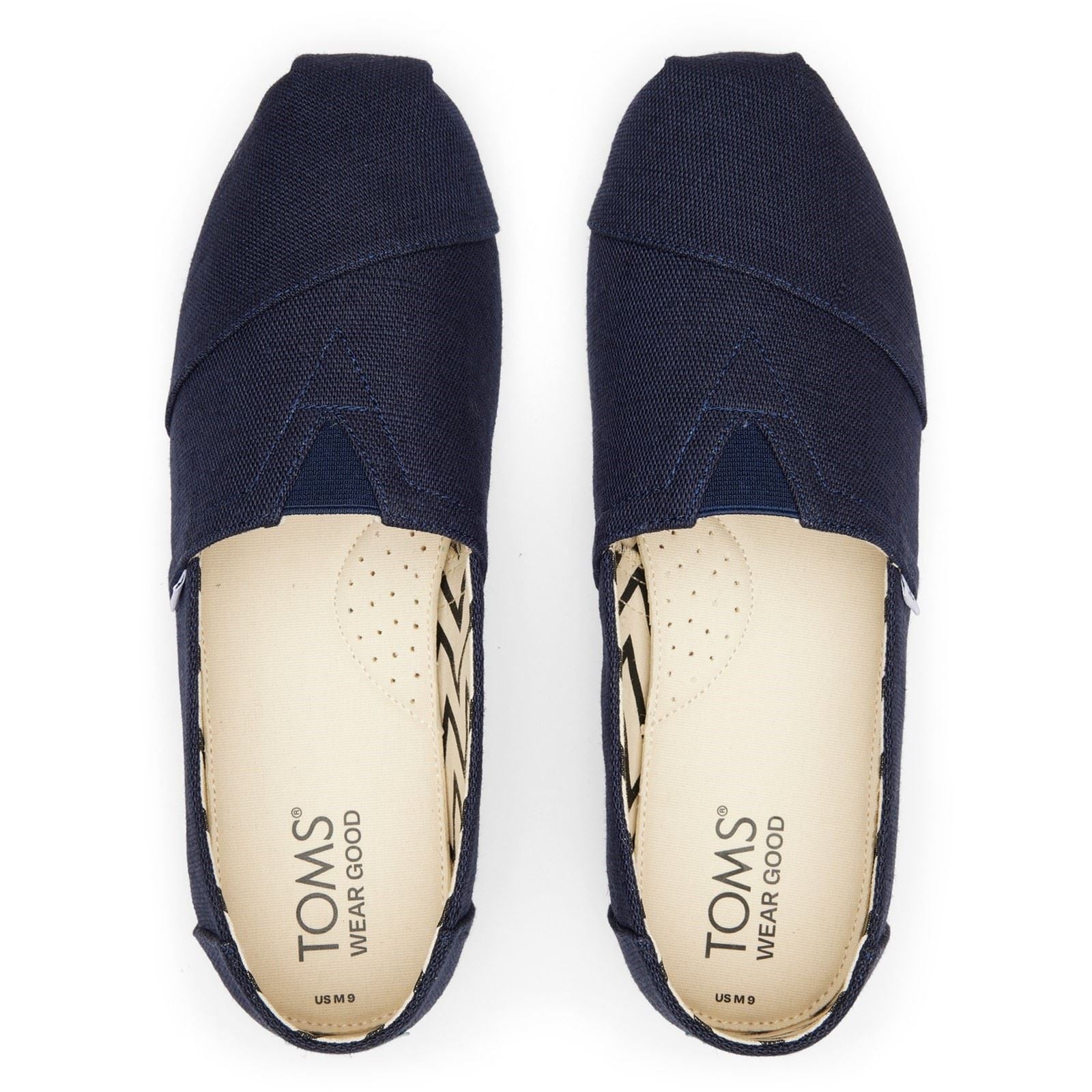 TOMS Alpargata Classic Espadrilles En Coton Pour Hommes, Couleur Marine