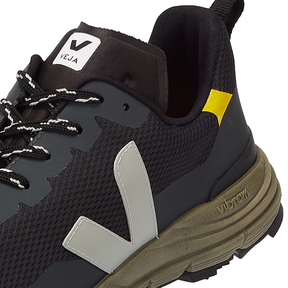 Veja Baskets Noires Pour Hommes Dekkan Oxford Gris