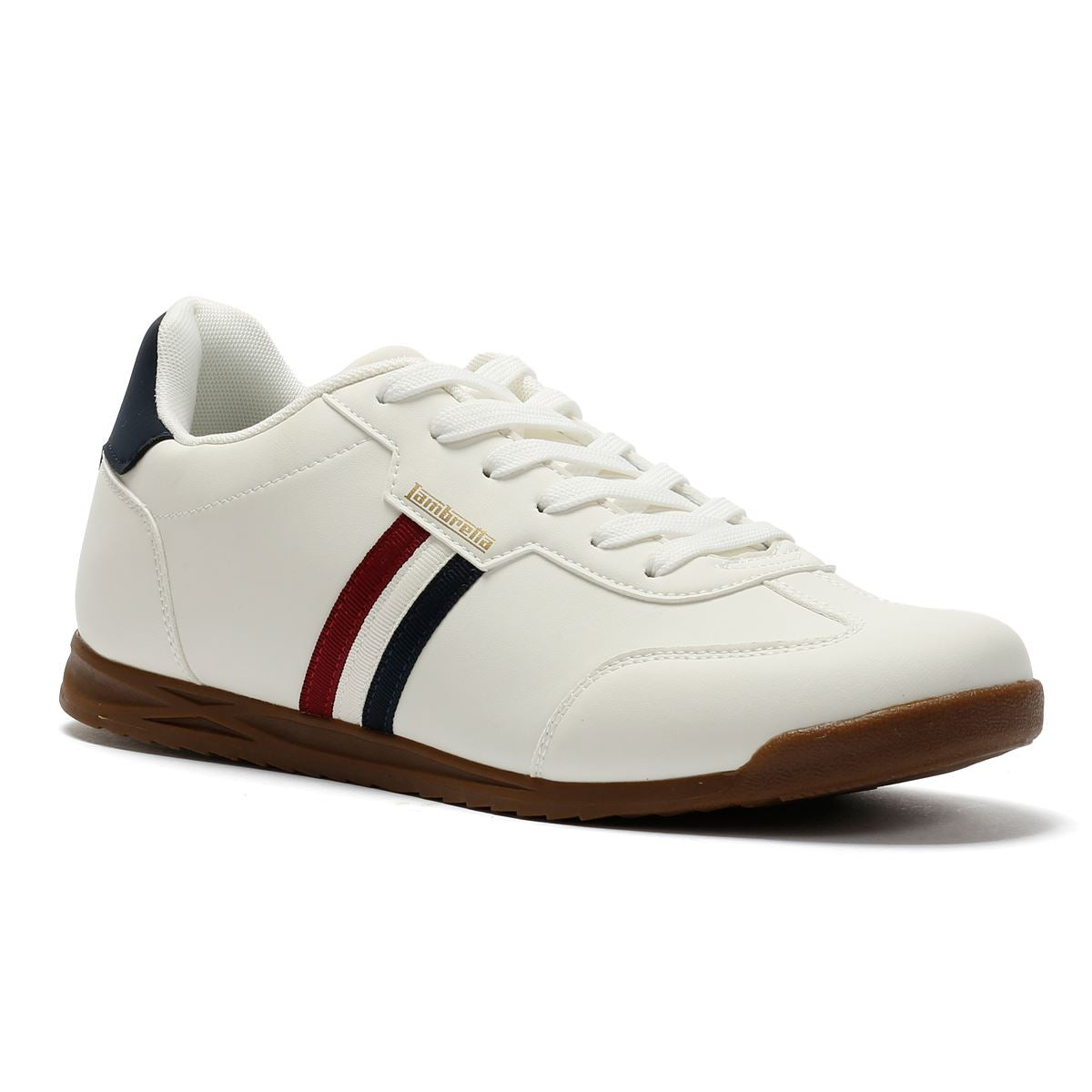 Lambretta Tackle Baskets Blanches Pour Hommes