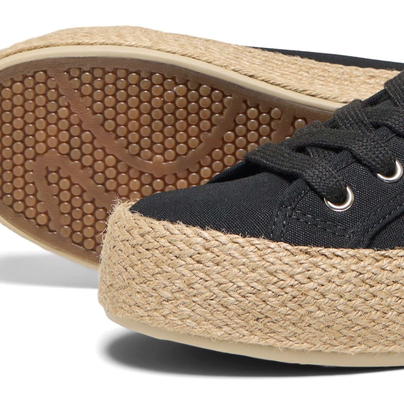 ONLY IDA 1 Baskets Noires Pour Femmes En Coton