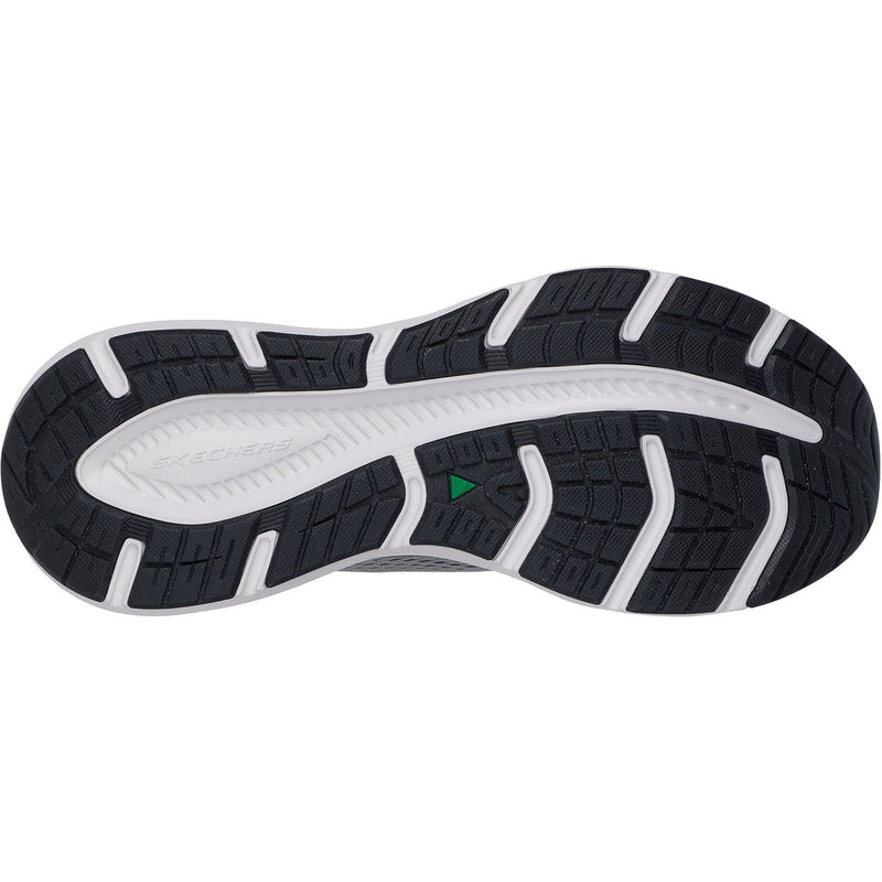 Skechers Relaxed Fit Edgeride Contention Sneakers Pour Hommes En Polyester Gris Anthracite/Noir