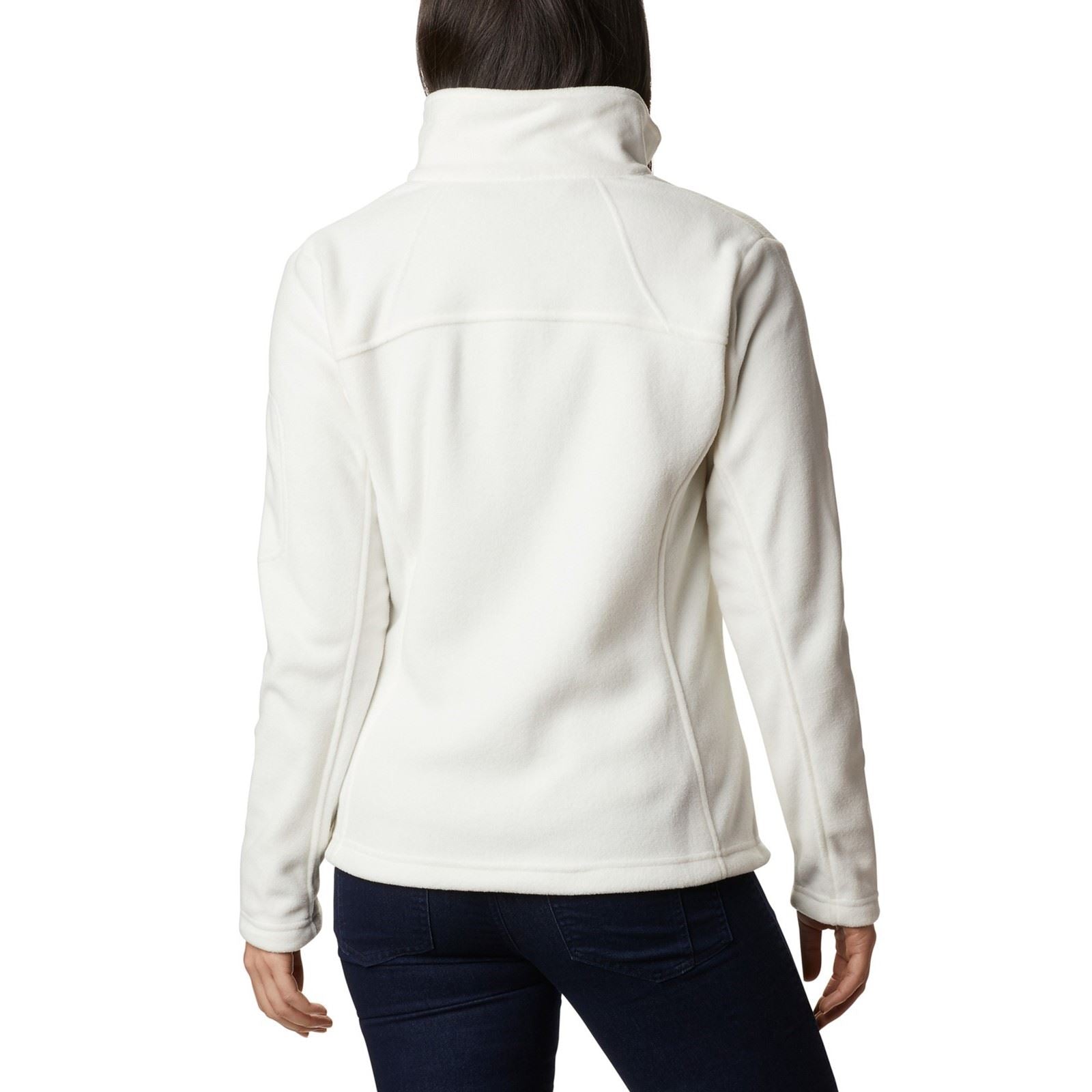 Columbia Fast Trek II Jacket Vestes En Polaire Blanches Pour Femmes