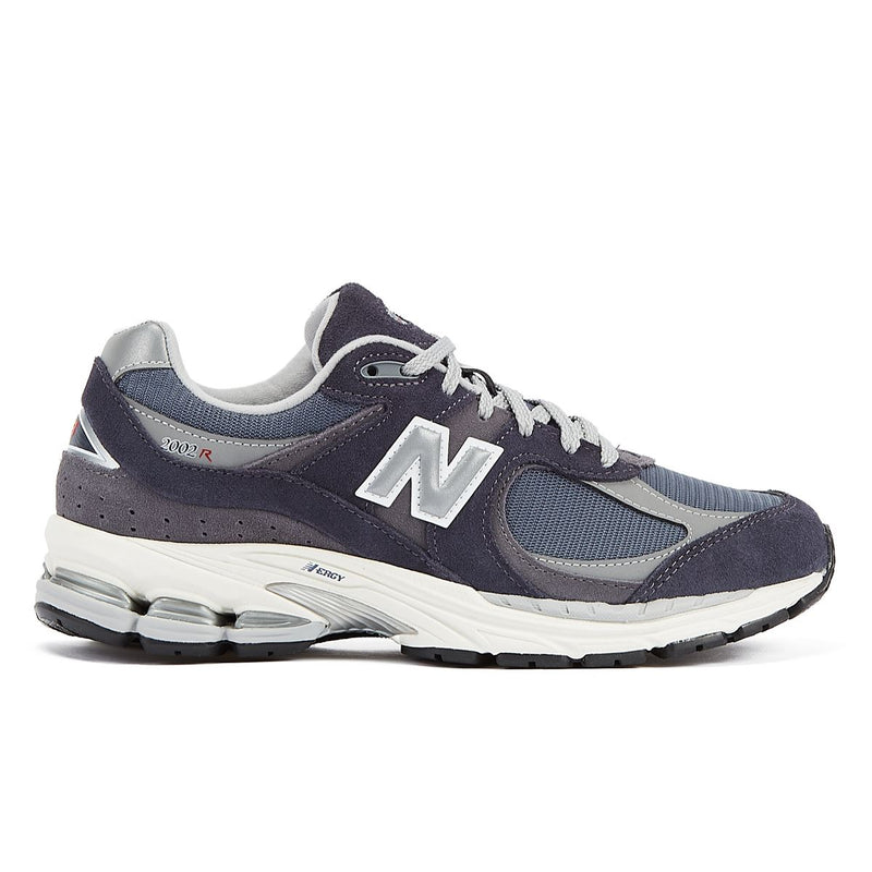 New Balance Baskets En Daim Bleu/Gris Eclipse 2002