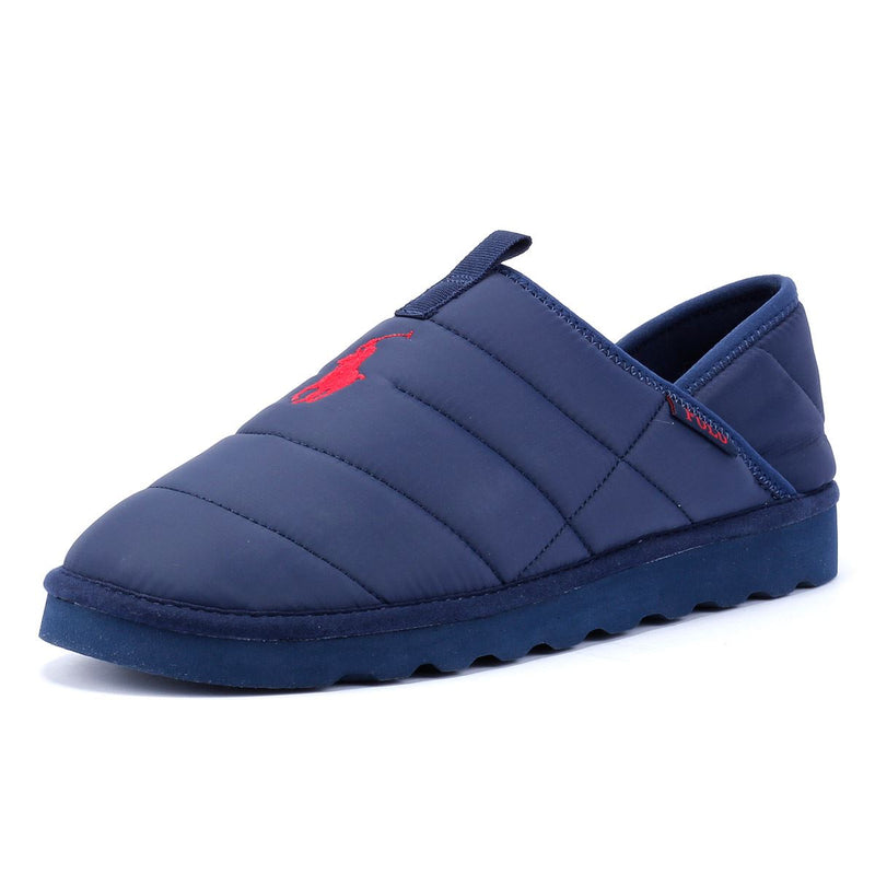 Ralph Lauren Everrett Chaussons Bleus Pour Hommes