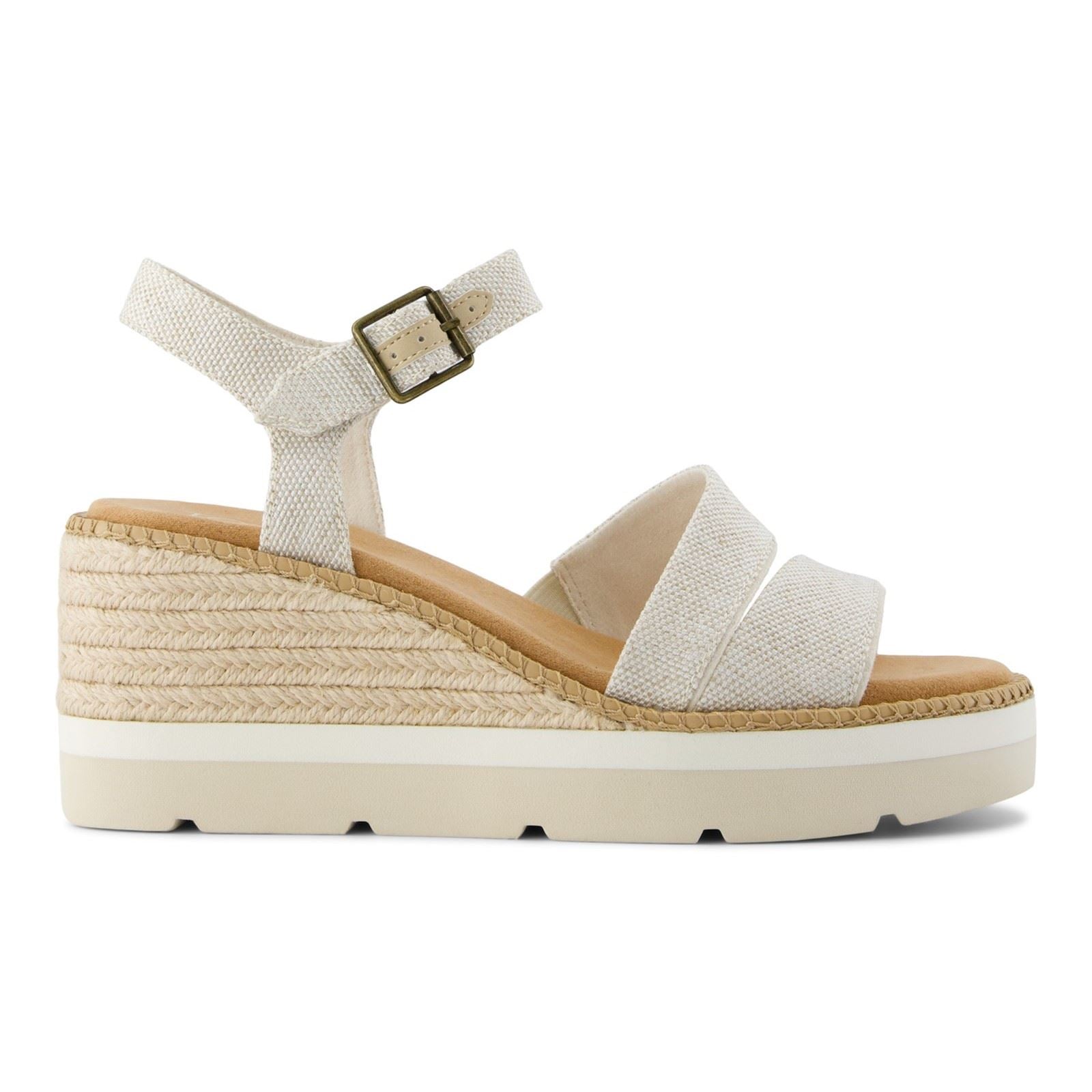 TOMS Darya Sandales Pour Femmes En Nylon Couleur Naturelle