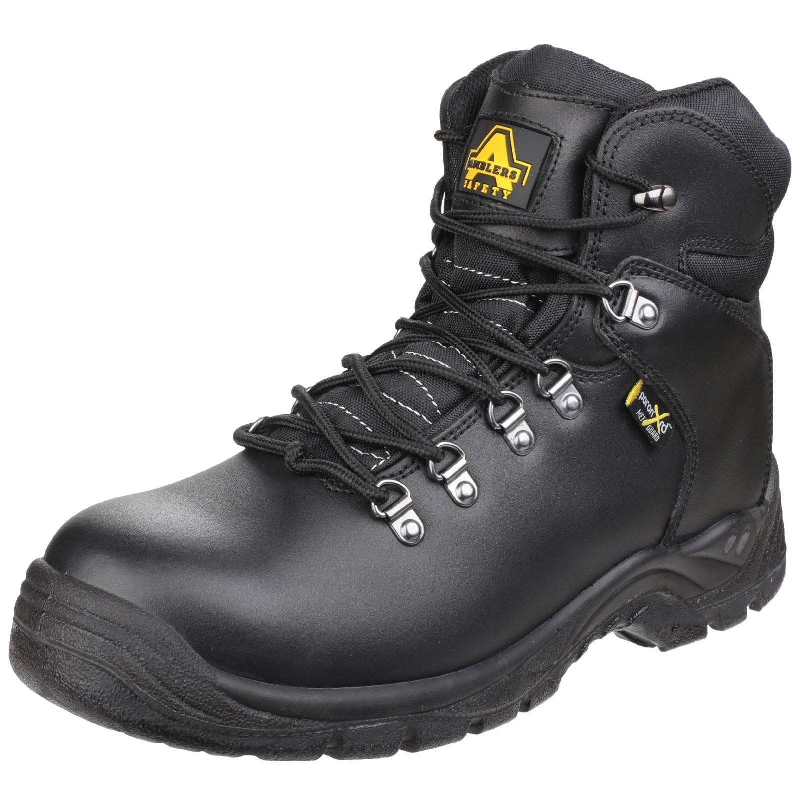 Amblers Safety  Bottes De Sécurité En Cuir Noir As335 Moorfoot S3 Action