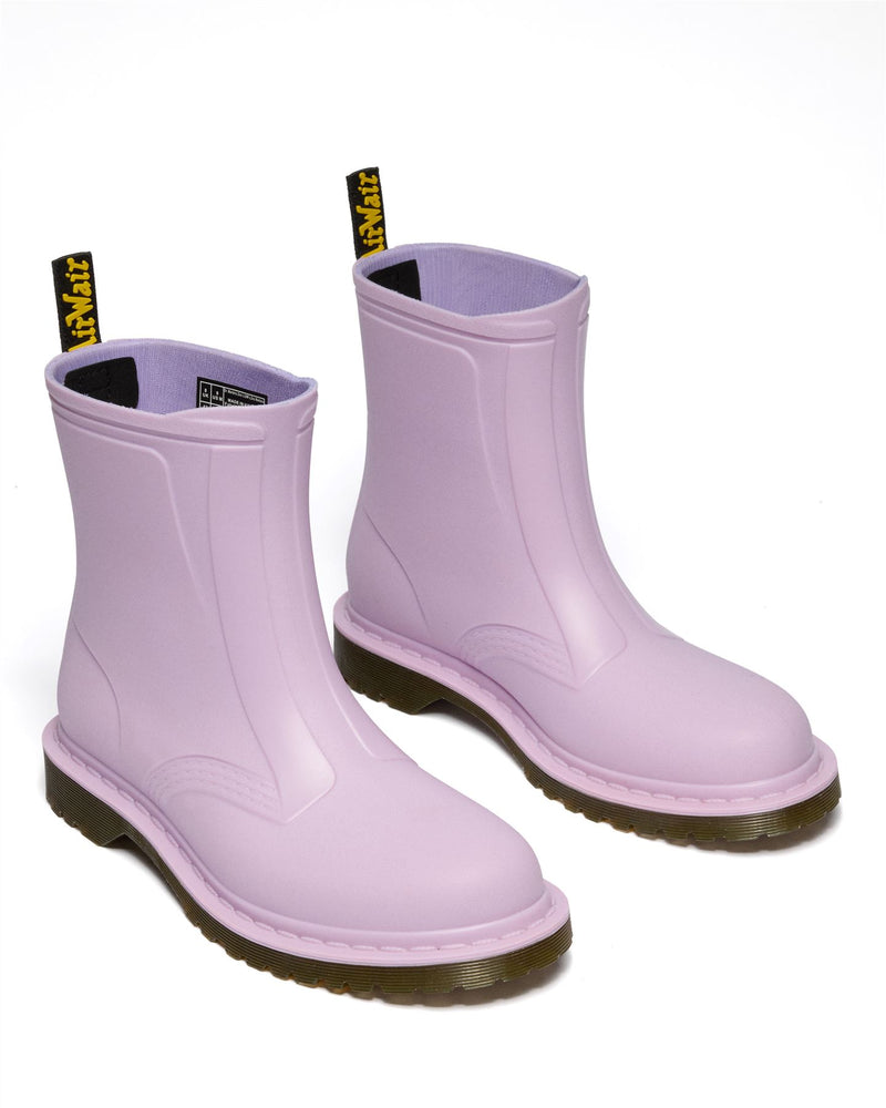 Dr. Martens 1460 Rain Pull On Bottes De Pluie Lilas Pour Femmes