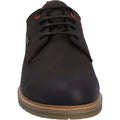Hunter Jura Chaussures En Cuir Marron À Lacets Pour Homme