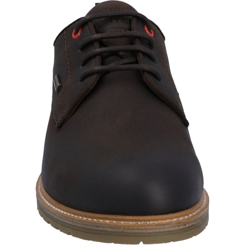 Hunter Jura Chaussures En Cuir Marron À Lacets Pour Homme